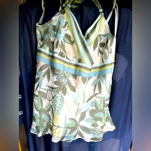 Women’s Anne Taylor silk halter top -size 14